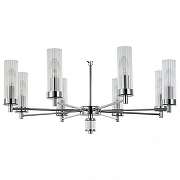 Люстра Favourite Aesthetic 2672-8P цвет плафона/подвески Прозрачный, цвет арматуры Хром