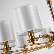 Люстра Favourite Venustus 2679-10P цвет плафона/подвески Белый, цвет арматуры Бронза-5