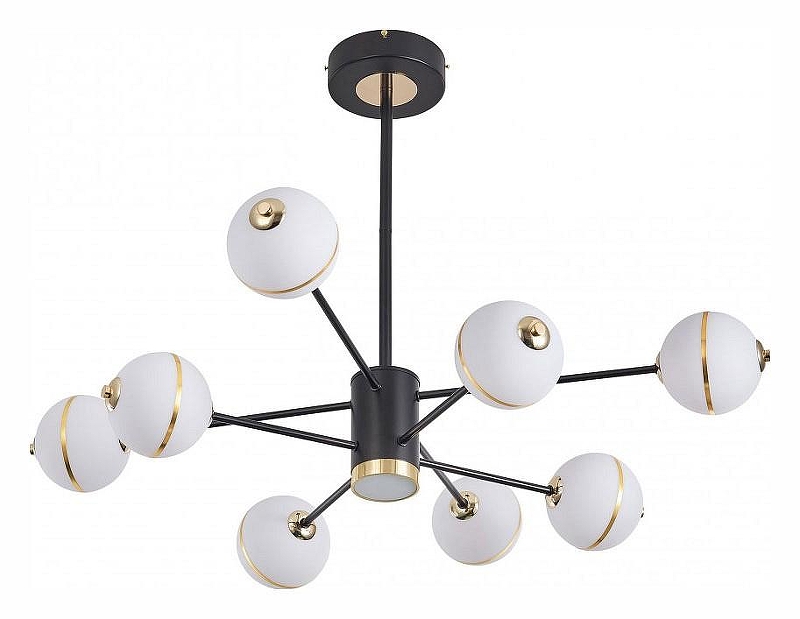 Люстра на штанге Arte Milano Ferrara-72069 272069/8 BK 