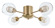 Люстра Arte Milano Neapolis-72880 272880/4 GD цвет плафона/подвески Прозрачный, цвет арматуры Золото