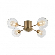 Люстра Arte Milano Neapolis-72880 272880/4 GD цвет плафона/подвески Прозрачный, цвет арматуры Золото-2