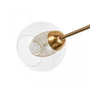 Люстра Arte Milano Neapolis-72880 272880/4 GD цвет плафона/подвески Прозрачный, цвет арматуры Золото-4