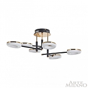 Люстра Arte Milano Ferrara-72999 272999/6 BK/GD цвет плафона/подвески Белый, Золото, цвет арматуры Золото, Черный-6