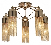 Люстра Favourite Zaria 2739-5P цвет плафона/подвески Золото, цвет арматуры Золото-1