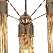 Люстра Favourite Zaria 2739-5P цвет плафона/подвески Золото, цвет арматуры Золото-3