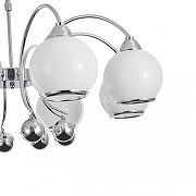 Люстра на штанге Arte Milano Neapolis-76207 276207/8 Ni цвет плафона/подвески Белый, цвет арматуры Никель-6