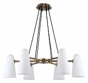 Люстра Favourite Vision 2763-6P цвет бронза античная-1