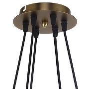 Люстра Favourite Vision 2763-6P цвет плафона/подвески Белый, цвет арматуры Бронза-3