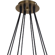 Люстра Favourite Vision 2763-8P цвет плафона/подвески Белый, цвет арматуры Бронза-3