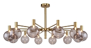 Люстра на штанге Favourite Eternity 2765-12P цвет латунь-1