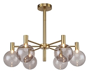 Люстра на штанге Favourite Eternity 2765-6P цвет латунь-1