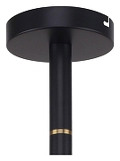 Люстра на штанге Favourite Eternity 2766-12P цвет плафона/подвески Серый, цвет арматуры Латунь, Черный-4