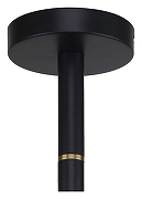 Люстра на штанге Favourite Eternity 2766-8P цвет плафона/подвески Серый, цвет арматуры Латунь, Черный-3