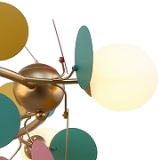 Люстра F-promo Multy Bliss 2772-12P цвет плафона/подвески Белый, цвет арматуры Золото-4