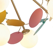 Люстра F-promo Multy Bliss 2772-8P цвет плафона/подвески Белый, цвет арматуры Золото-3