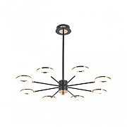 Люстра на штанге Arte Milano Ferrara-72999 277499/8 BK/GD цвет золото, черный-3