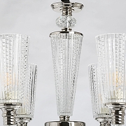 Люстра MW-Light Альгеро 8 285012306 цвет плафона/подвески Прозрачный, цвет арматуры Прозрачный, Никель-7