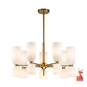 Люстра на штанге Favourite Amusing 2876-7P цвет латунь