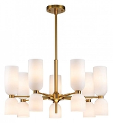 Люстра на штанге Favourite Amusing 2876-7P цвет плафона/подвески Белый, цвет арматуры Латунь-1