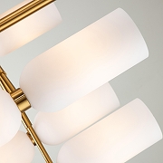 Люстра на штанге Favourite Amusing 2876-7P цвет плафона/подвески Белый, цвет арматуры Латунь-4