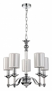 Люстра Favourite Gelios 2930-5P цвет плафона/подвески Белый, цвет арматуры Прозрачный, Хром-1