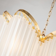 Люстра Favourite Nubes 2966-7P цвет плафона/подвески Белый, цвет арматуры Золото-5