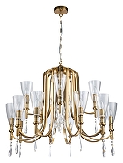 Люстра Favourite Lyra 2968-15P цвет бронза-1