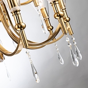 Люстра Favourite Lyra 2968-15P цвет плафона/подвески Прозрачный, цвет арматуры Бронза-6