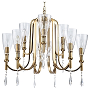 Люстра Favourite Lyra 2968-9P цвет бронза