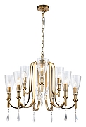 Люстра Favourite Lyra 2968-9P цвет бронза-2