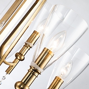 Люстра Favourite Lyra 2968-9P цвет бронза-4