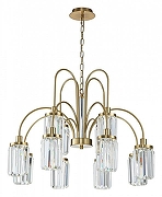 Люстра Favourite Duke 2969-12P цвет плафона/подвески Прозрачный, цвет арматуры Золото-1