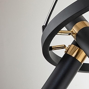 Люстра Favourite Light point 2997-6P цвет плафона/подвески Черный, Золото, цвет арматуры Золото-4