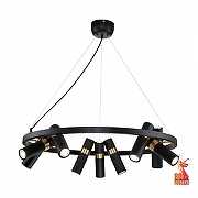 Люстра Favourite Light point 2997-9P цвет плафона/подвески Черный, Золото, цвет арматуры Золото