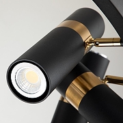 Люстра Favourite Light point 2997-9P цвет плафона/подвески Черный, Золото, цвет арматуры Золото-4