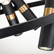 Люстра Favourite Light point 2997-9P цвет плафона/подвески Черный, Золото, цвет арматуры Золото-6