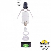 Встраиваемый в дорогу светильник Fumagalli Teresa 2L4.000.000.LXZ1L цвет арматуры Серый-2