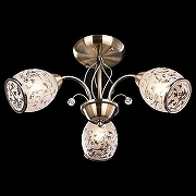 Люстра на штанге Eurosvet Gabriella 30026/3 античная бронза цвет бронза античная