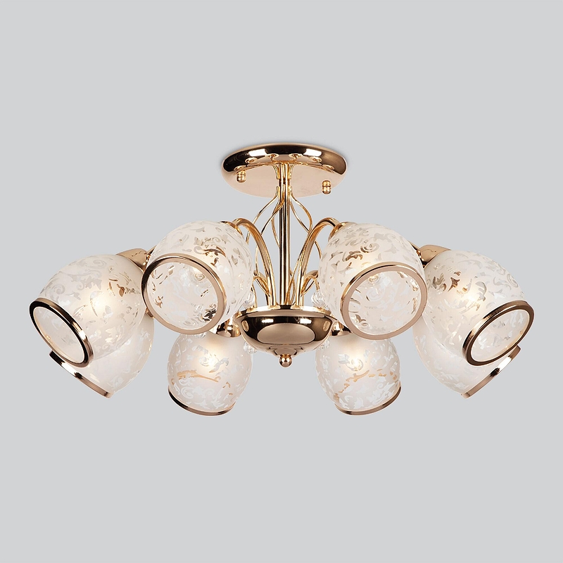 Люстра на штанге Eurosvet Gabriella 30026/8 золото 