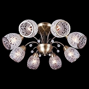 Люстра на штанге Eurosvet Gabriella 30026/8 античная бронза цвет бронза античная