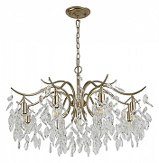 Люстра Favourite Brillo 3003-9P цвет плафона/подвески Прозрачный, цвет арматуры Золото-1