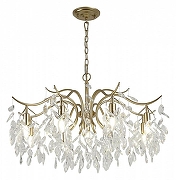 Люстра Favourite Brillo 3003-9P цвет плафона/подвески Прозрачный, цвет арматуры Золото-2