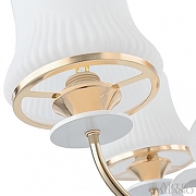 Люстра Arte Milano Florentia-1097 301097/6 Wh/Gd цвет плафона/подвески Белый, Золото, цвет арматуры Белый, Золото-8