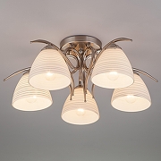 Люстра Eurosvet Megan 30121/5 сатин-никель цвет никель