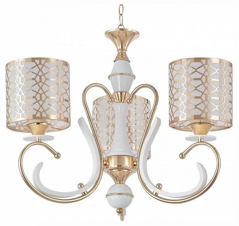 Люстра Arte Milano Florentia-1237 301237/3 Wh/Gd 