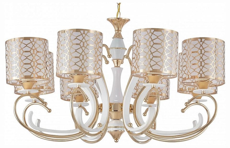 Люстра Arte Milano Florentia-1237 301237/8 Wh/Gd 