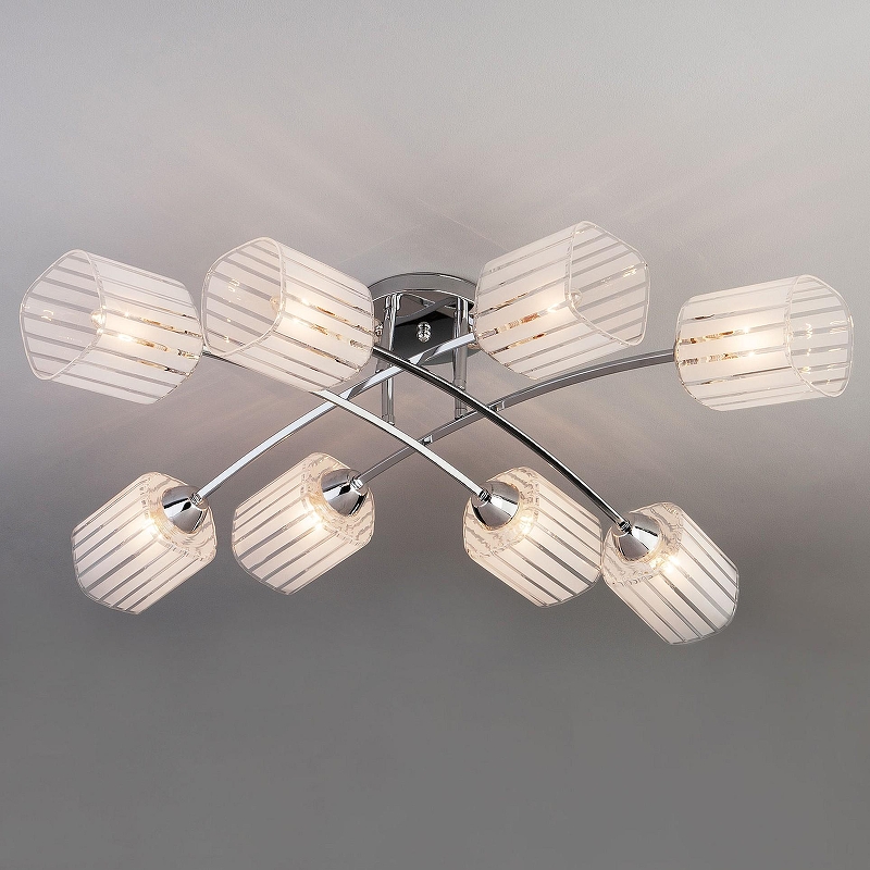 Люстра на штанге Eurosvet Ruby 30125/8 хром 