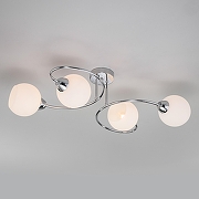 Люстра Eurosvet Tulia 30136/4 хром цвет хром-1