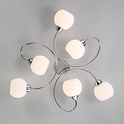 Люстра Eurosvet Tulia 30136/6 хром цвет хром-1