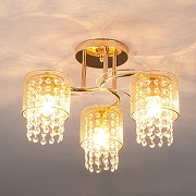 Люстра на штанге Eurosvet Bonnie 30137/3 золото цвет золото-1